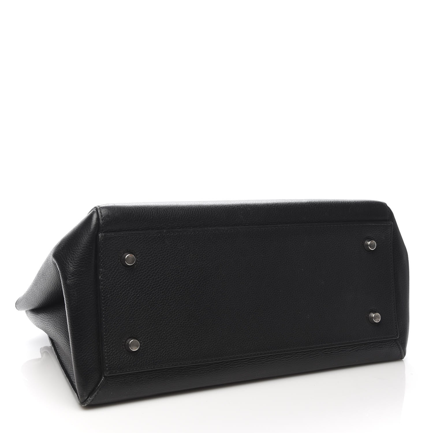 Celine Supple Calfskin Medium Edge Shoulder Bag Black 4 of 13
