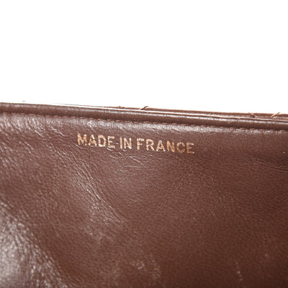 Chanel Lambskin Quilted Mini Square Flap Brown 7 of 17