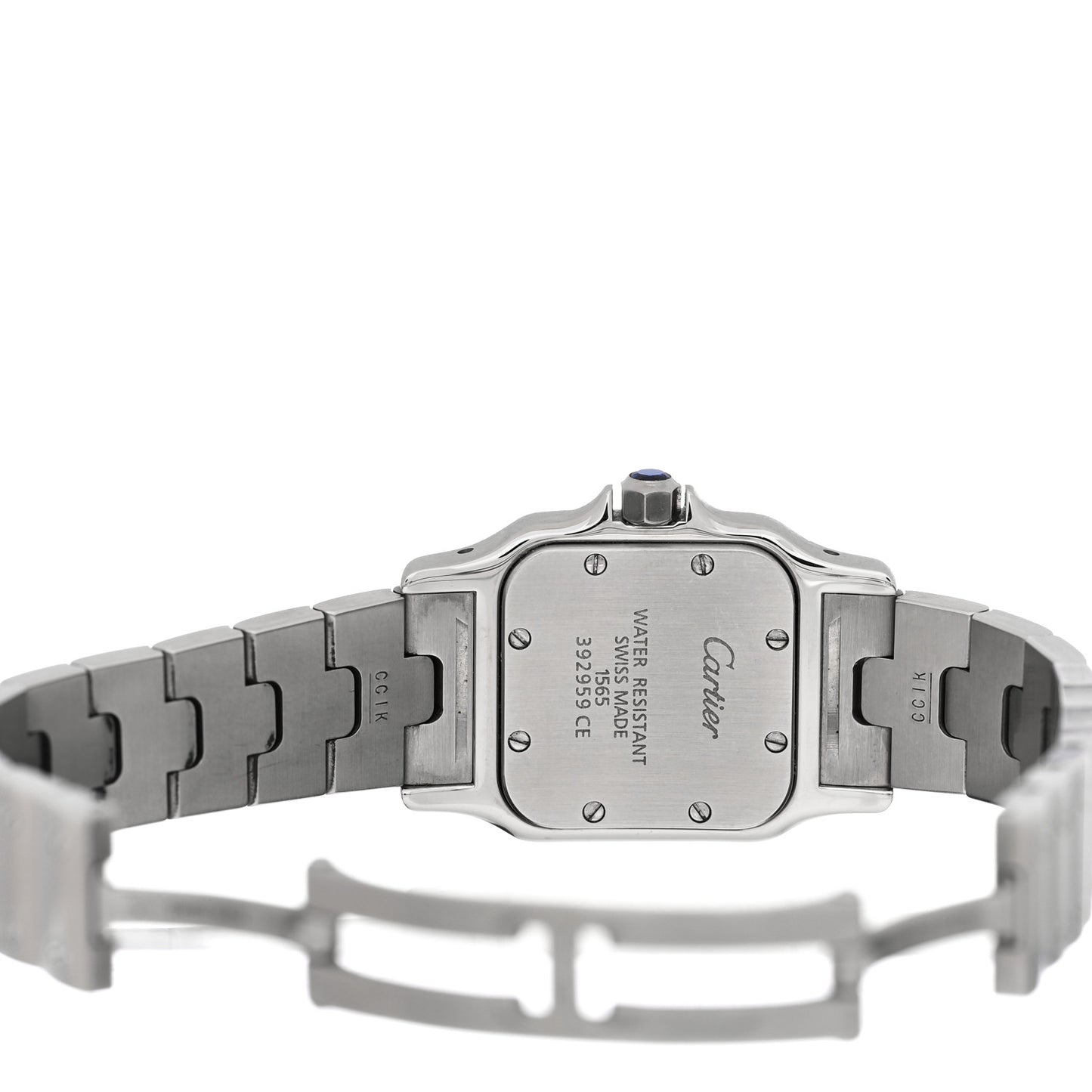Stainless Steel 24mm Santos de Cartier Galbee Quartz Watch