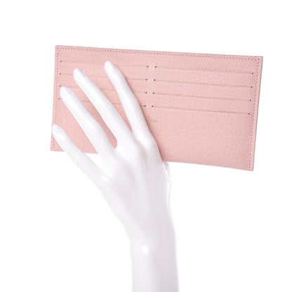 Louis Vuitton Calfskin Felicie Card Holder Insert Rose Ballerine 2 of 6