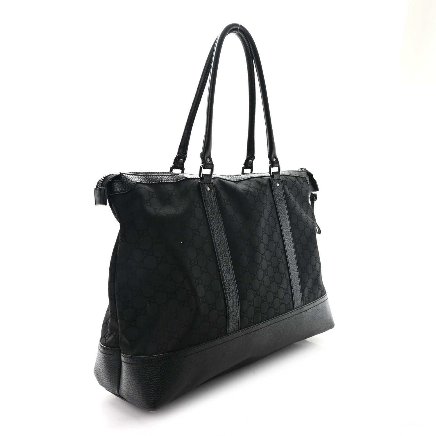Gucci Monogram Large Business Tote Black 3 of 10