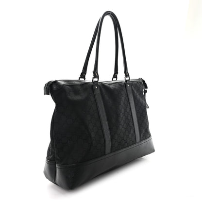 Gucci Monogram Large Business Tote Black 3 of 10
