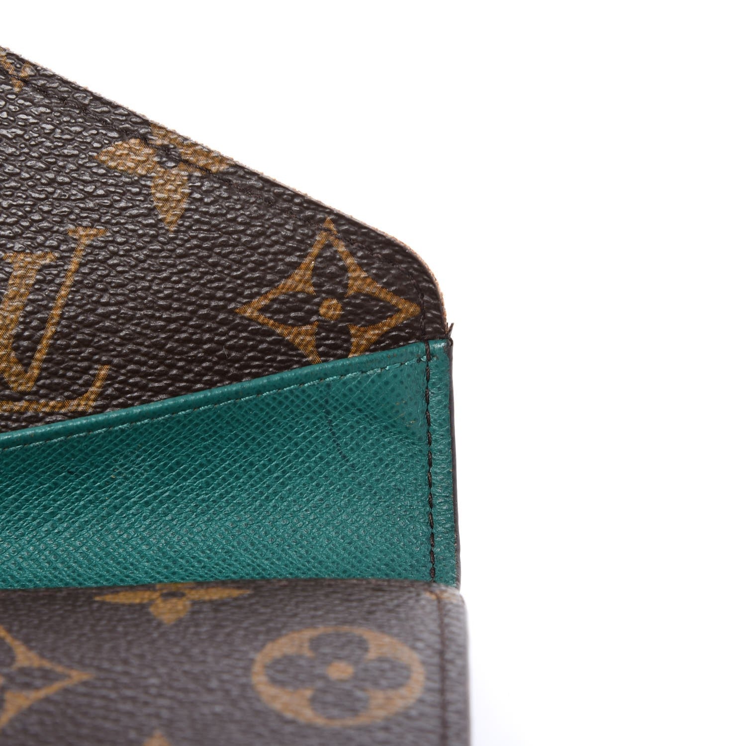Louis Vuitton Monogram Josephine Wallet Vert 9 of 16