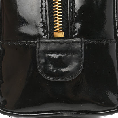Chanel Patent Timeless CC Cosmetic Pouch Black 8 of 12