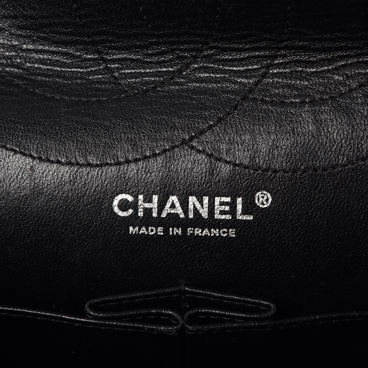 Chanel Metallic Aged Calfskin Quilted 2.55 Reissue 227 Flap Black 7 of 12
