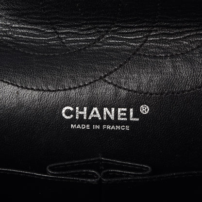 Chanel Metallic Aged Calfskin Quilted 2.55 Reissue 227 Flap Black 7 of 12