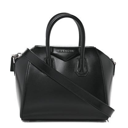 Givenchy Shiny Lord Calfskin Mini Antigona Black 1 of 9