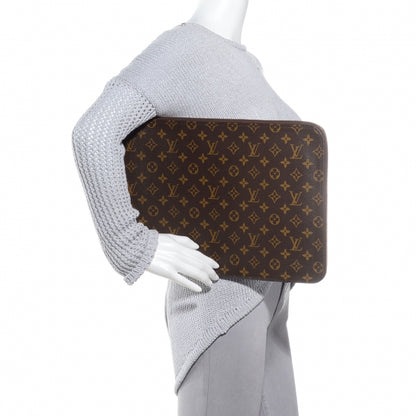 Louis Vuitton Monogram Poche Documents Portfolio Case 39 2 of 7