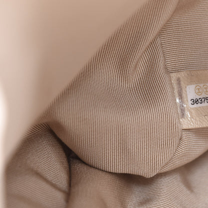 Chanel Goatskin Quilted Maxi Chanel 19 Flap Beige 11 of 12