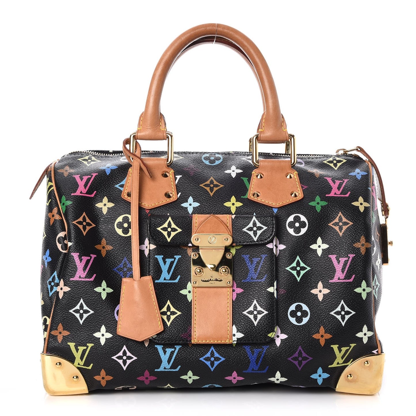 Monogram Multicolor Speedy 30 Black
