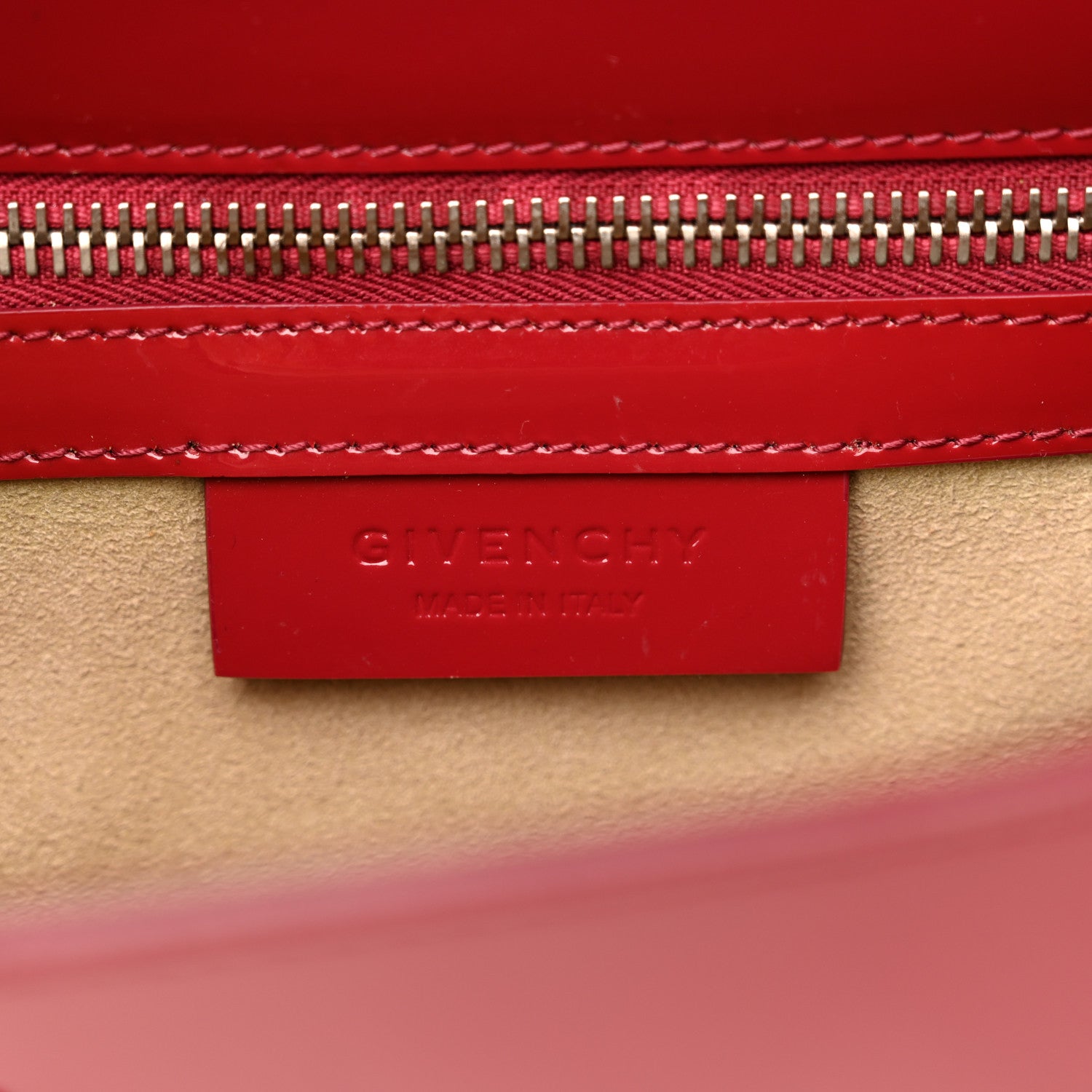 Givenchy Patent Calfskin Mini Pandora Box Crossbody Bag Red 6 of 18