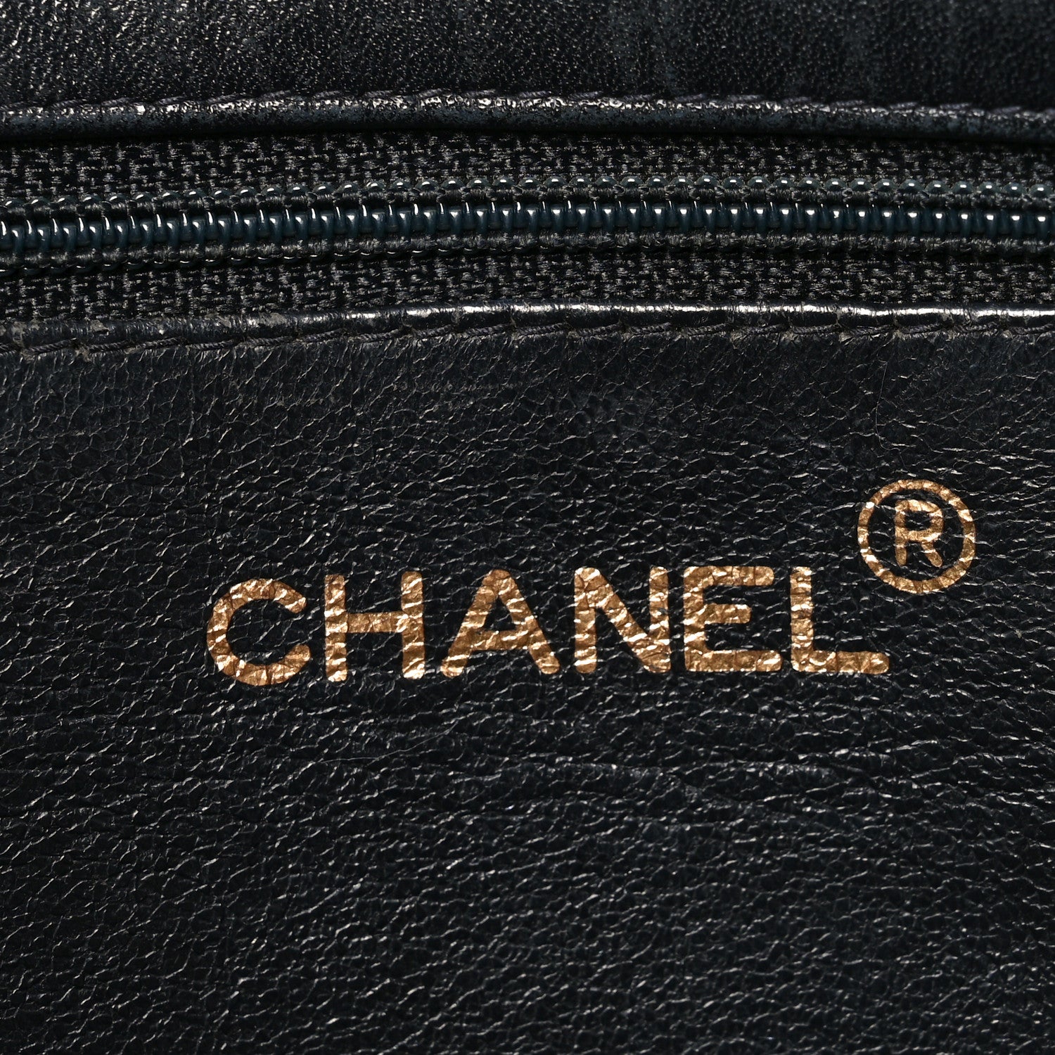 Chanel Lambskin CC Tote Black 6 of 12