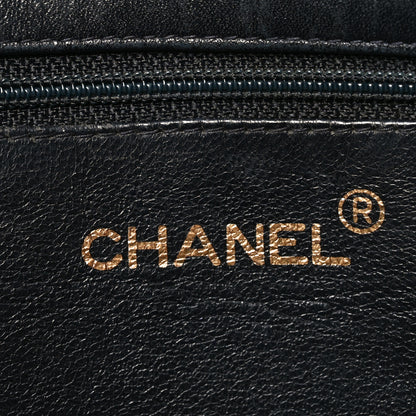 Chanel Lambskin CC Tote Black 6 of 12