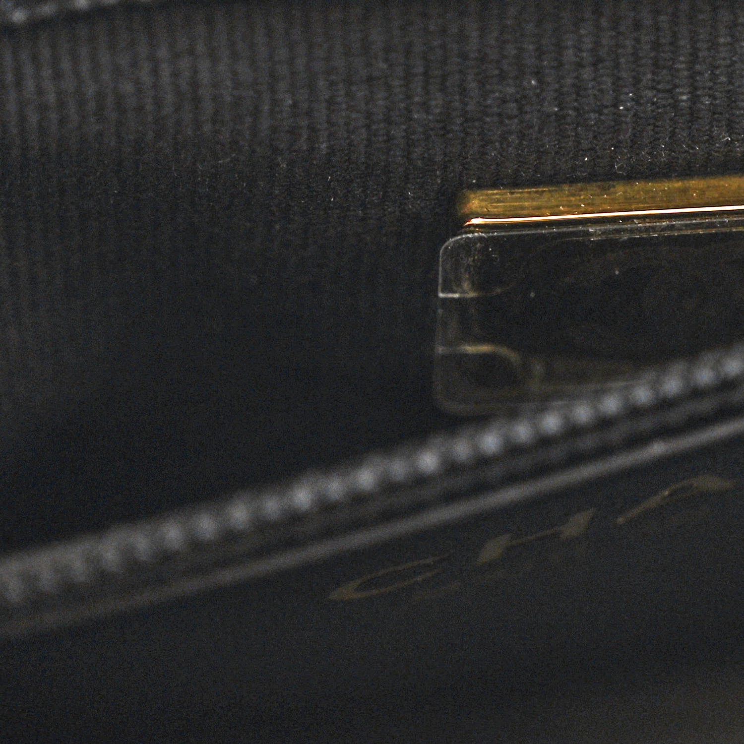 Chanel Shiny Aged Calfskin Quilted Nano Kelly Shopper Black 7 of 11