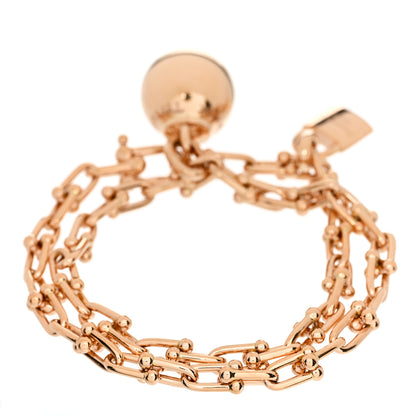 Tiffany 18K Rose Gold HardWear Wrap Bracelet 2 of 3