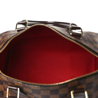 Louis Vuitton Damier Ebene Speedy 30 5 of 9