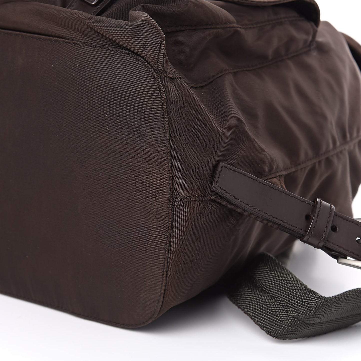 Tessuto Nylon Medium Vela Backpack Ebano