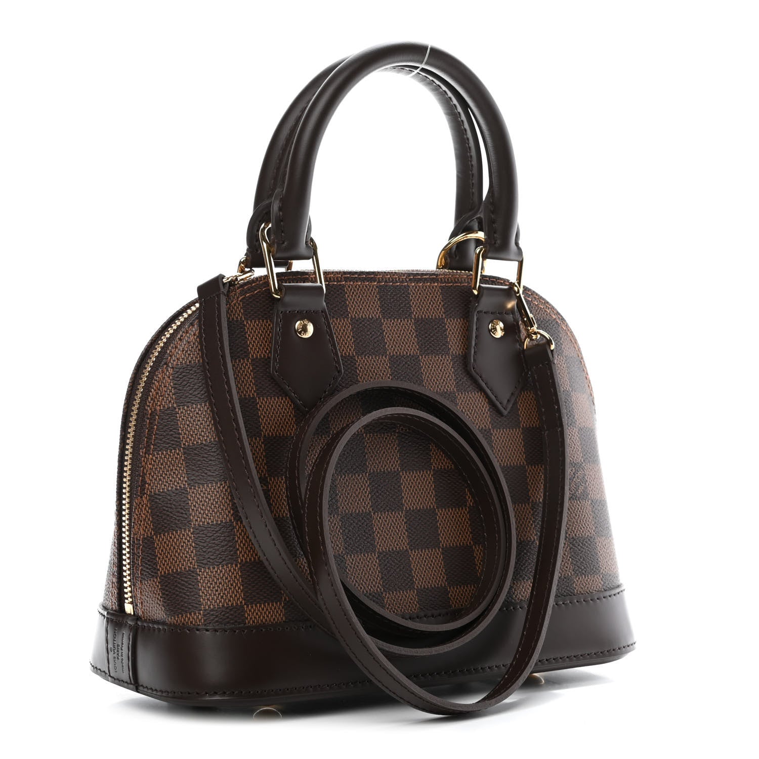 Louis Vuitton Damier Ebene Alma BB 2 of 4
