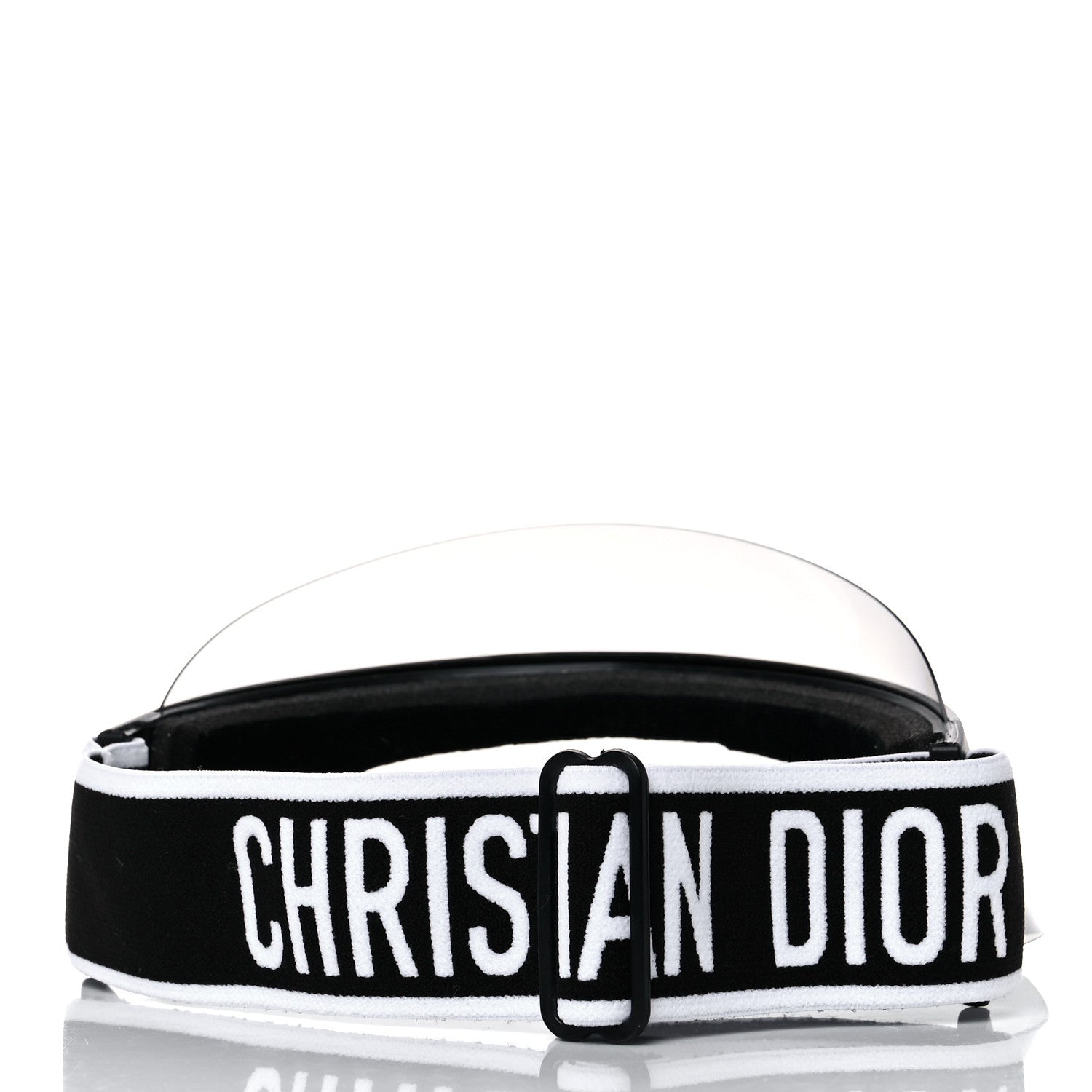Christian Dior Mirrored DiorClub1 Sun Visor Black 3 of 6