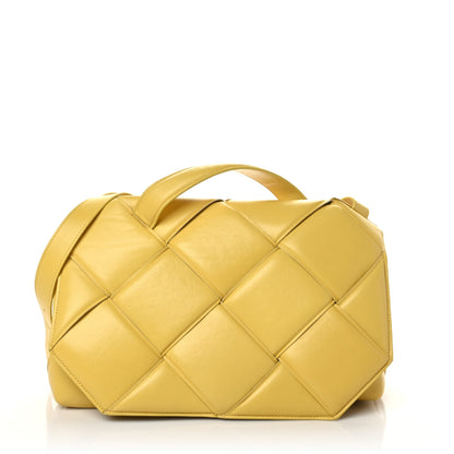 Bottega Veneta Nappa Intreccio Padded Top Handle Shoulder Bag Corn 1 of 11