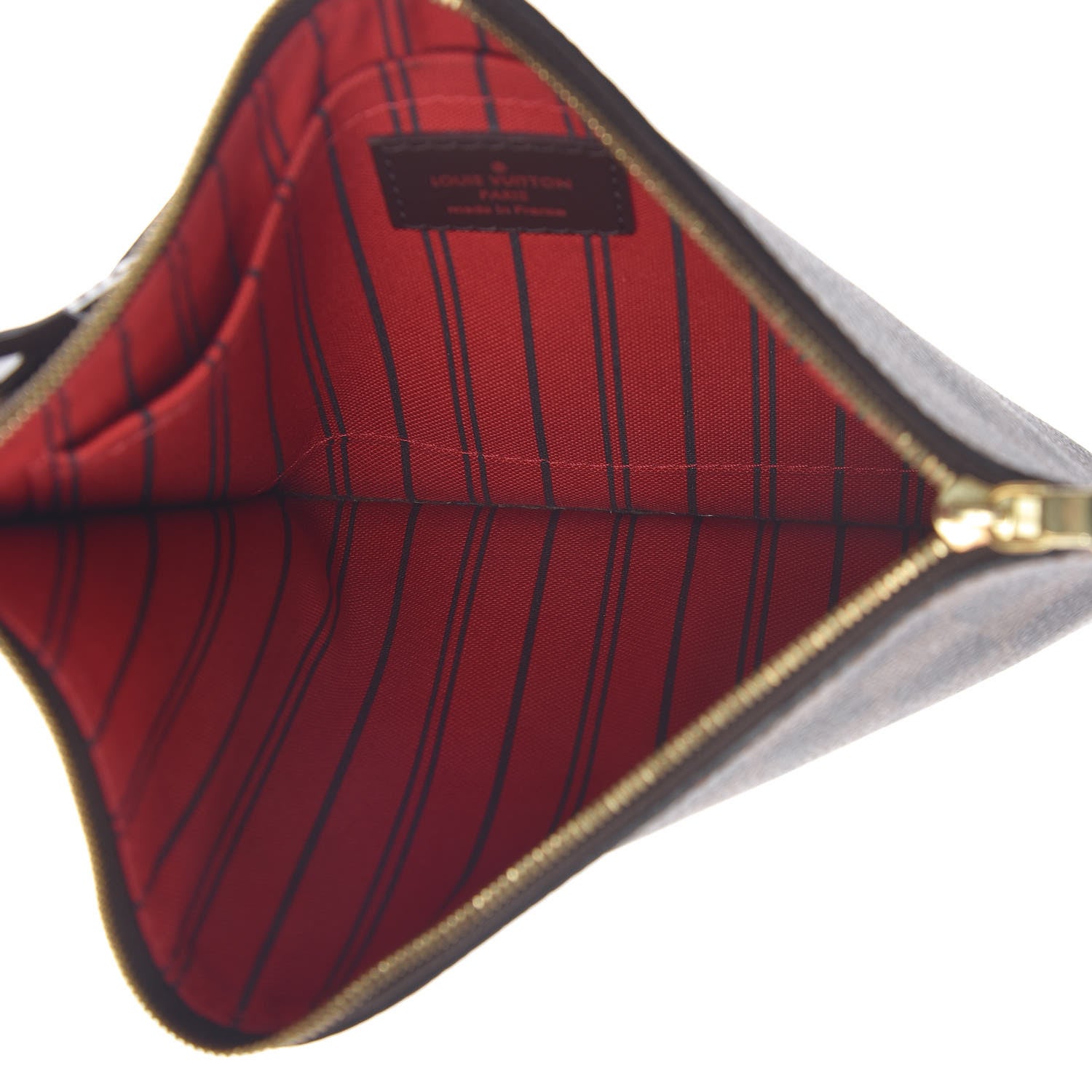 Louis Vuitton Damier Ebene Neverfull MM GM Pochette 5 of 8