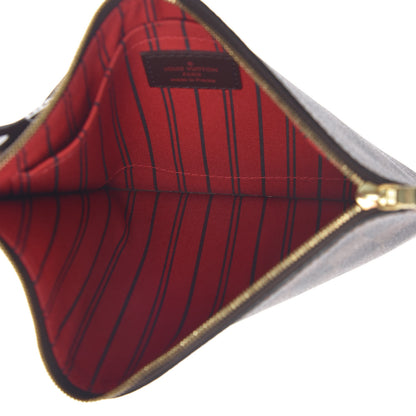 Louis Vuitton Damier Ebene Neverfull MM GM Pochette 5 of 8