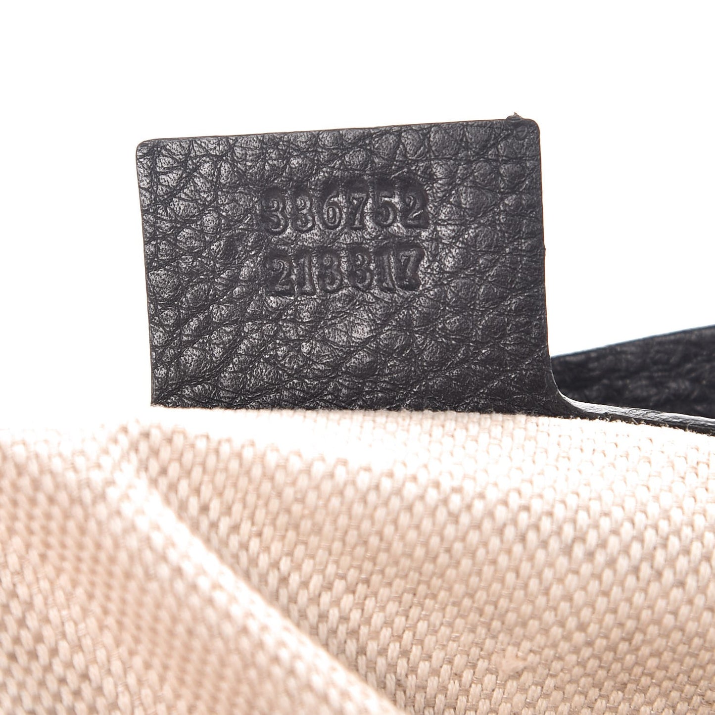 Pebbled Calfskin Medium Soho Flap Crossbody Black