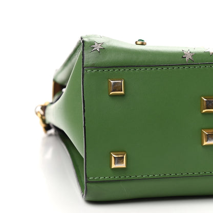 Valentino Garavani Calfskin Enchanted Wonderland My Rockstud Frame Bag Green 5 of 8