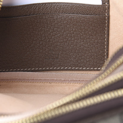 Gucci GG Supreme Monogram Web Mini Ophidia GG Bag Brown 7 of 10
