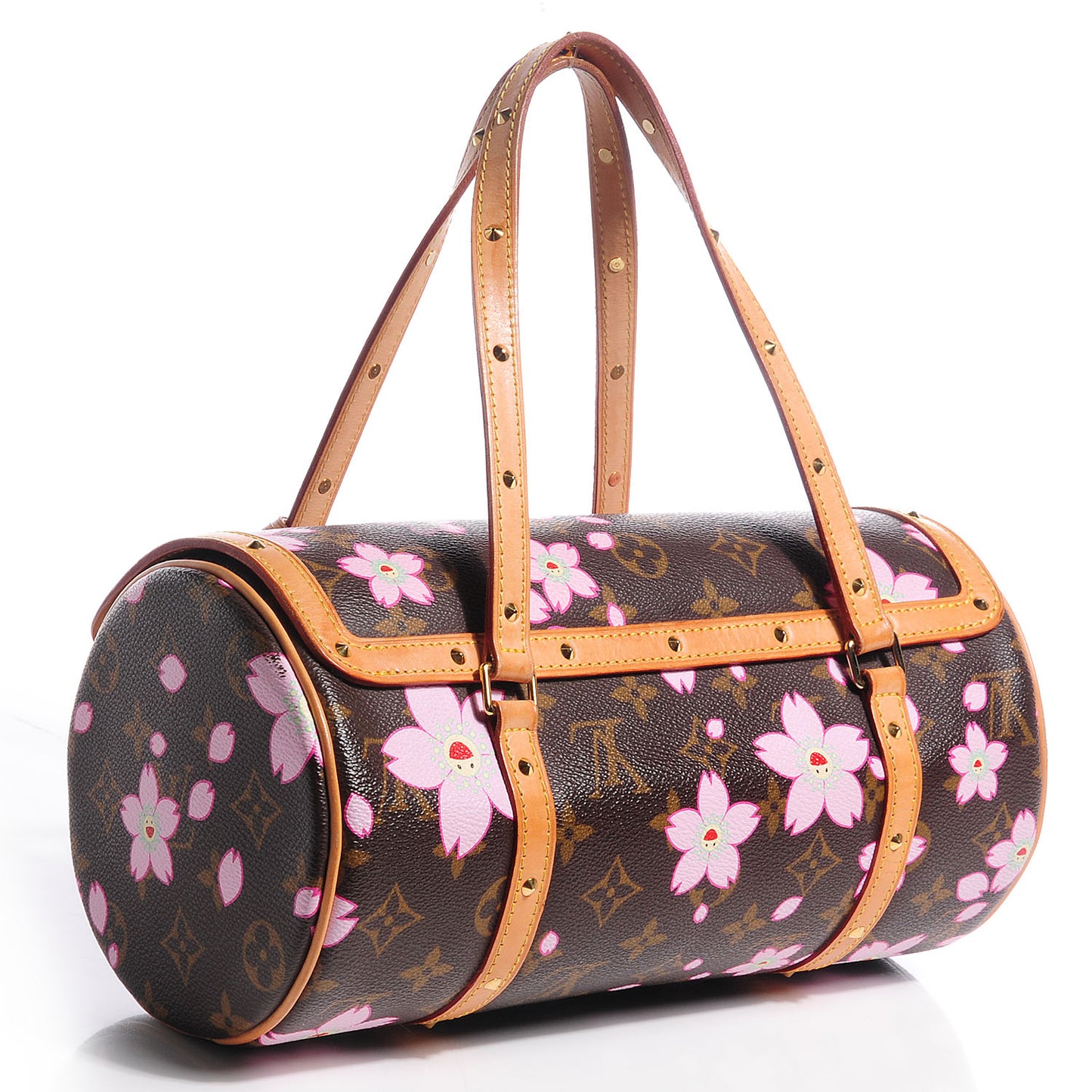 Monogram Cherry Blossom Papillon 26 Brown