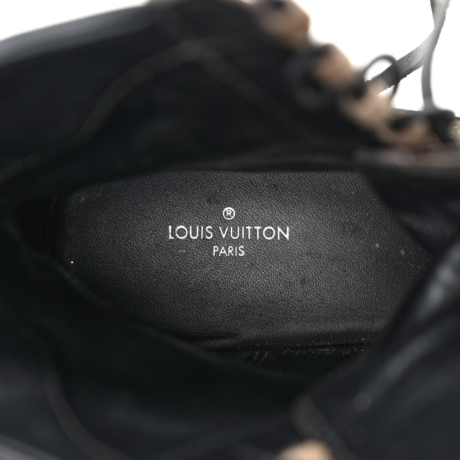 Louis Vuitton Suede Calfskin Monogram Laureate Platform Desert Boots 37 Taupe 8 of 11