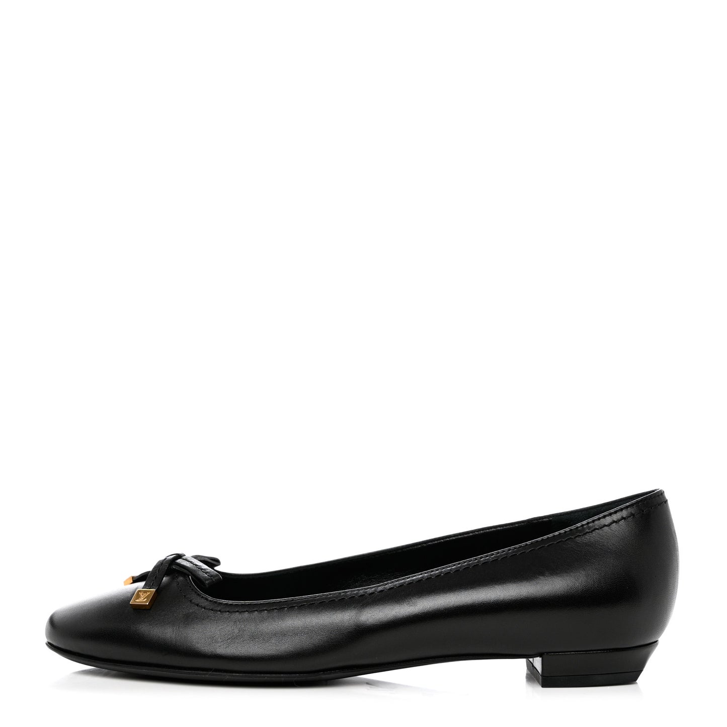 Calfskin Uniformes Ballet Flats 36 Black