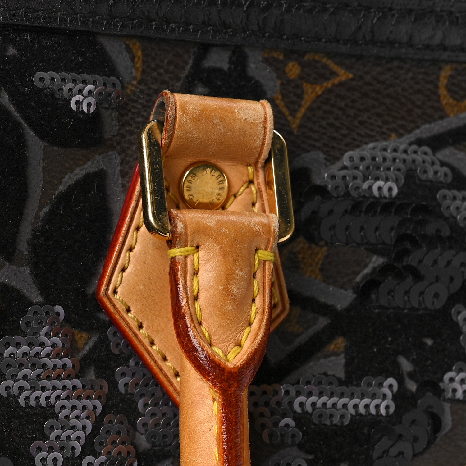Louis Vuitton Monogram Fleur De Jais Sequins Speedy 30 10 of 14