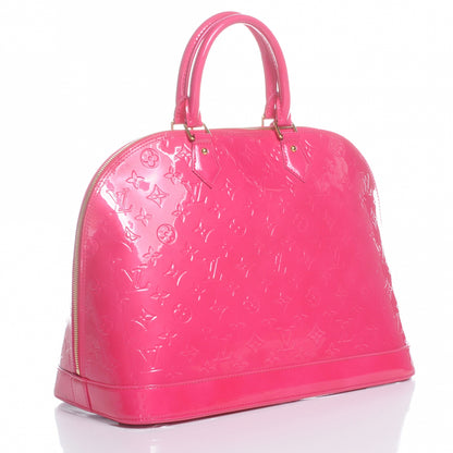 Louis Vuitton Vernis Alma GM Rose Pop 3 of 9