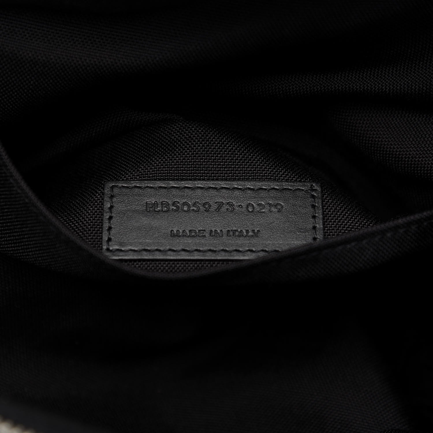 Saint Laurent Calfskin City Belt Bag Black 9 of 9