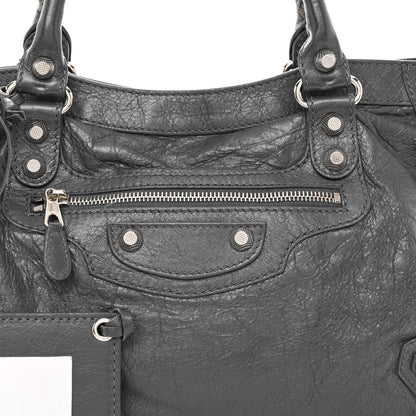 Balenciaga Agneau Giant 12 Silver Hardware City Gris Fossile 7 of 9