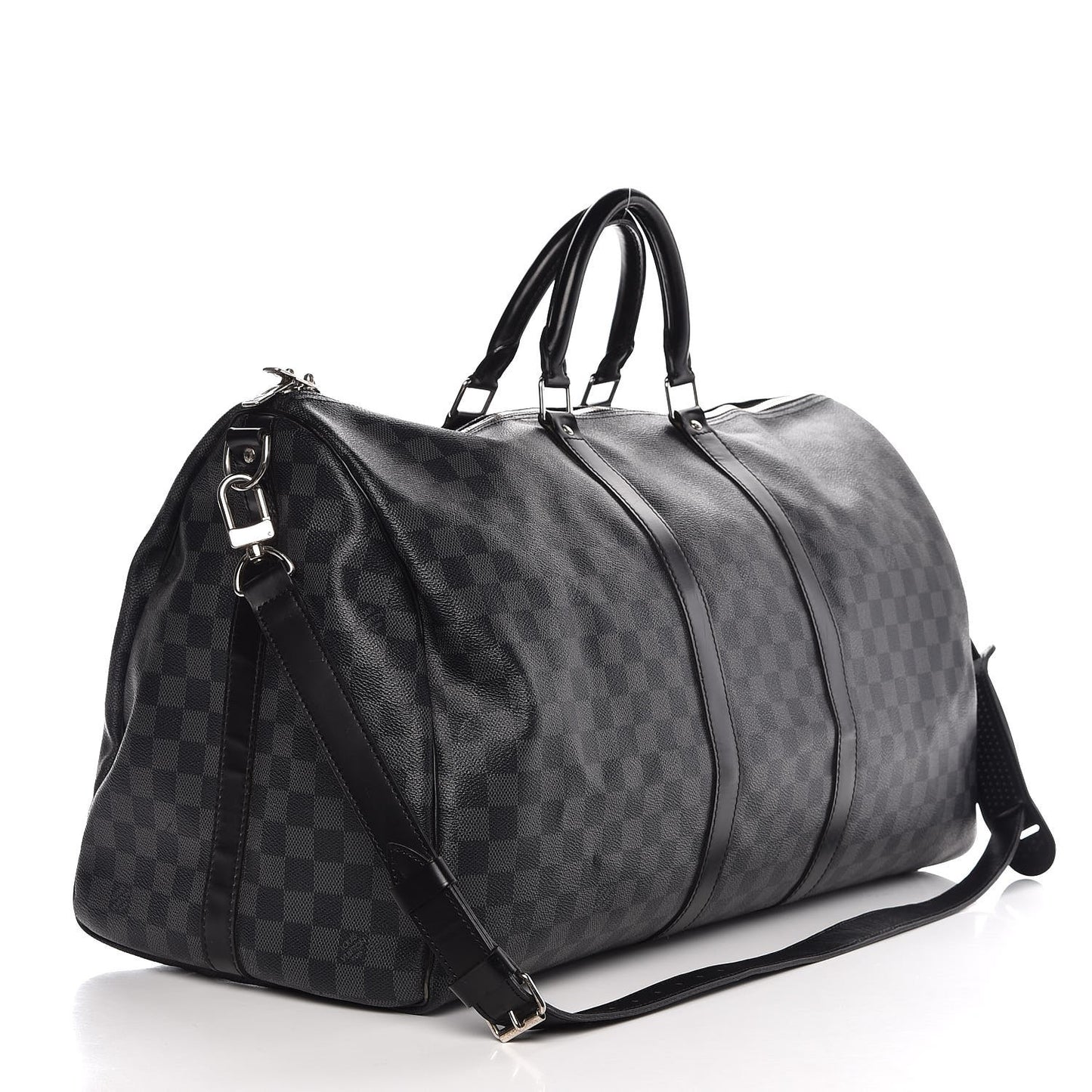 Damier Graphite Keepall Bandouliere 55