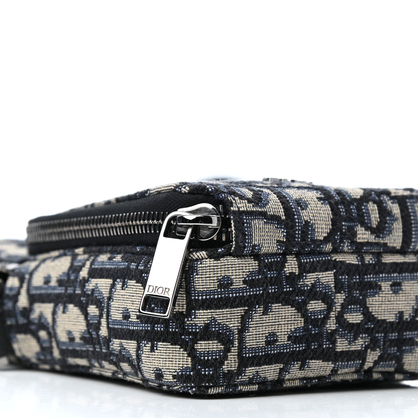 Oblique Crossbody Bag Blue