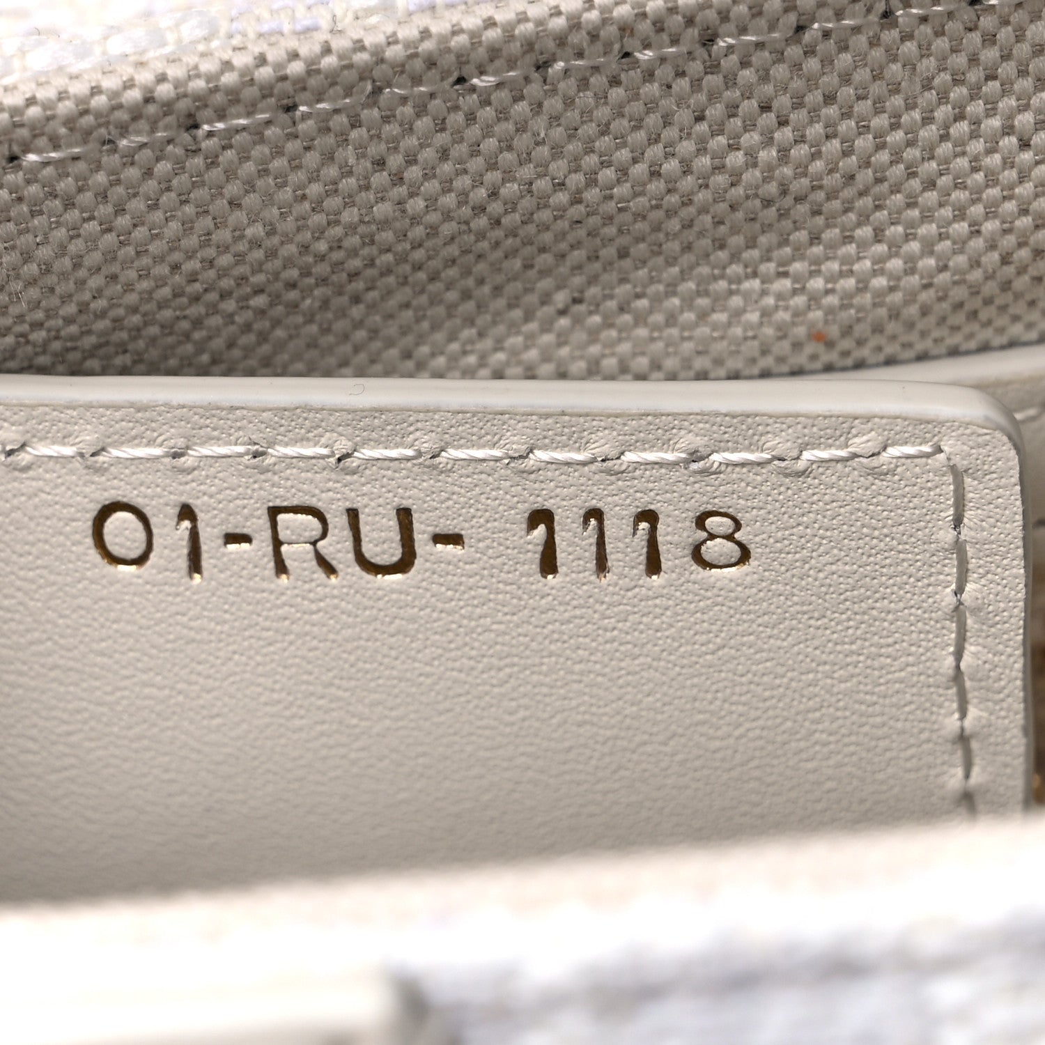 Christian Dior Oblique Saddle Bag White 6 of 8