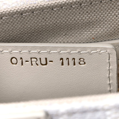 Christian Dior Oblique Saddle Bag White 6 of 8