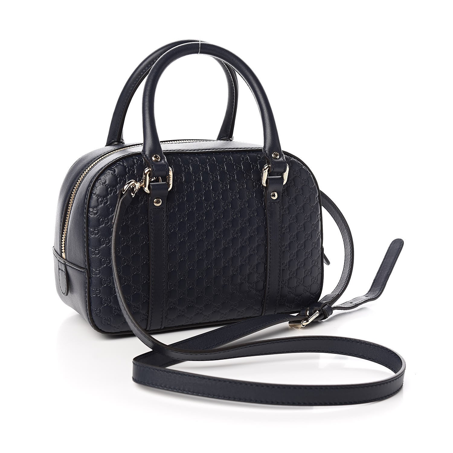 Gucci Soft Microguccissima Small Crossbody Bag Blue 3 of 10