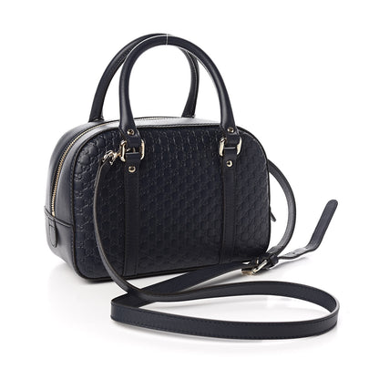 Gucci Soft Microguccissima Small Crossbody Bag Blue 3 of 10