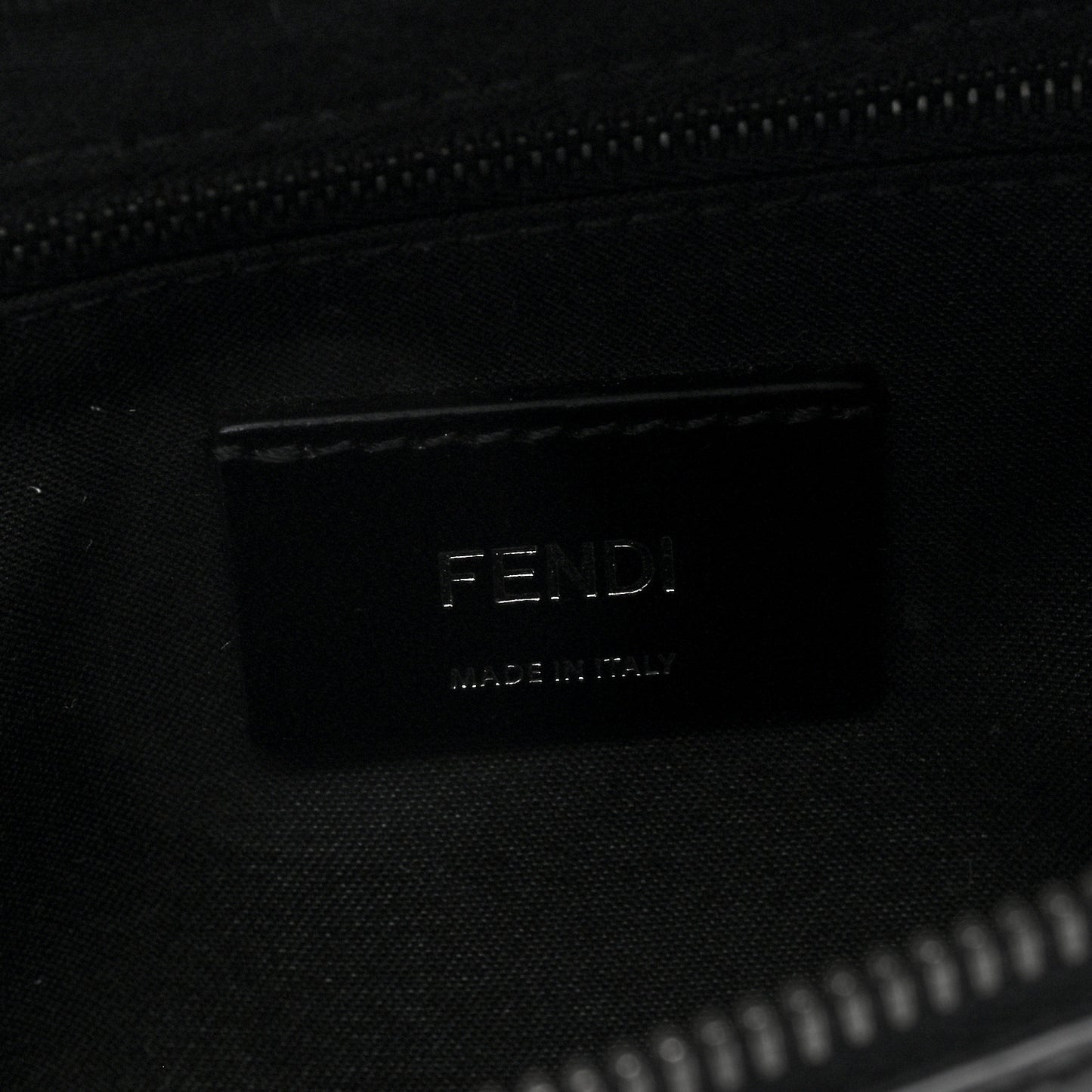 Nappa FF 1974 Embossed Belt Bag Black Black