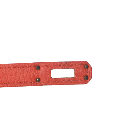 Hermes Togo Birkin 25 Rouge Tomate 20 of 37