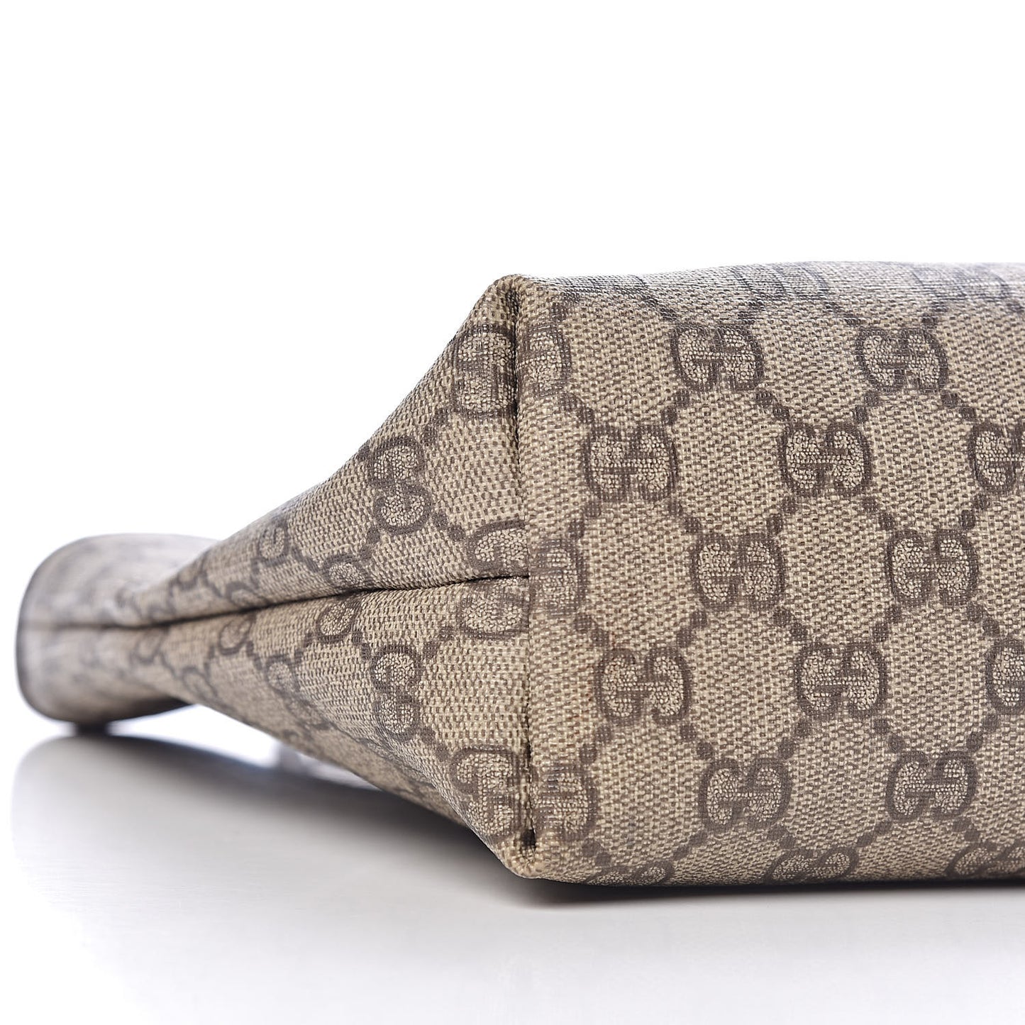 GG Supreme Monogram Small Joy Tote Dark Brown