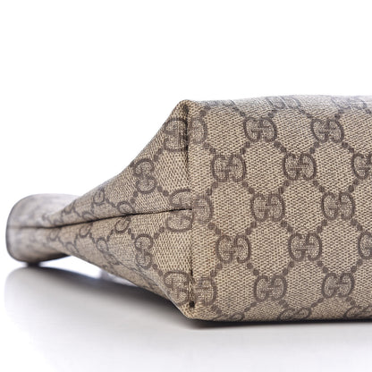 Gucci GG Supreme Monogram Small Joy Tote Dark Brown 9 of 10