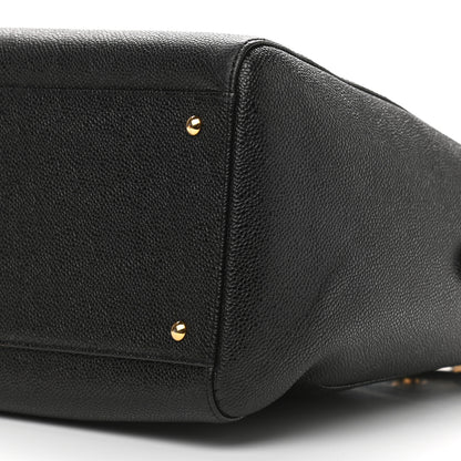 Chanel Caviar CC Shoulder Bag Black 6 of 10