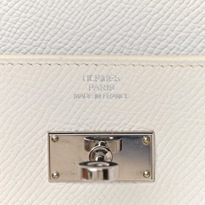 Hermes Epsom Kelly Longue Wallet White 6 of 11