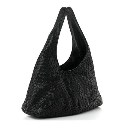 Bottega Veneta Nappa Intrecciato Ball Hobo Black 3 of 10