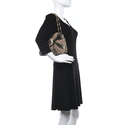 Gucci Monogram Tom Ford Jeweled Dragon Bag Gold 2 of 11